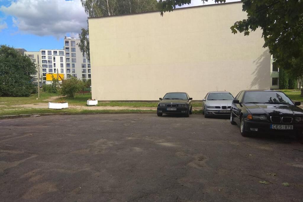 Slucko Central Studio Apartment Near River VNO Exterior photo