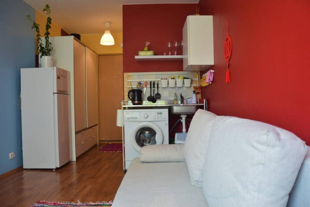 Slucko Central Studio Apartment Near River VNO Exterior photo
