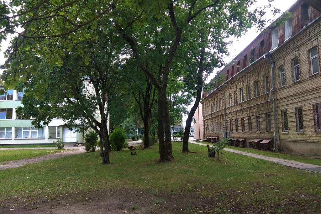 Slucko Central Studio Apartment Near River VNO Exterior photo
