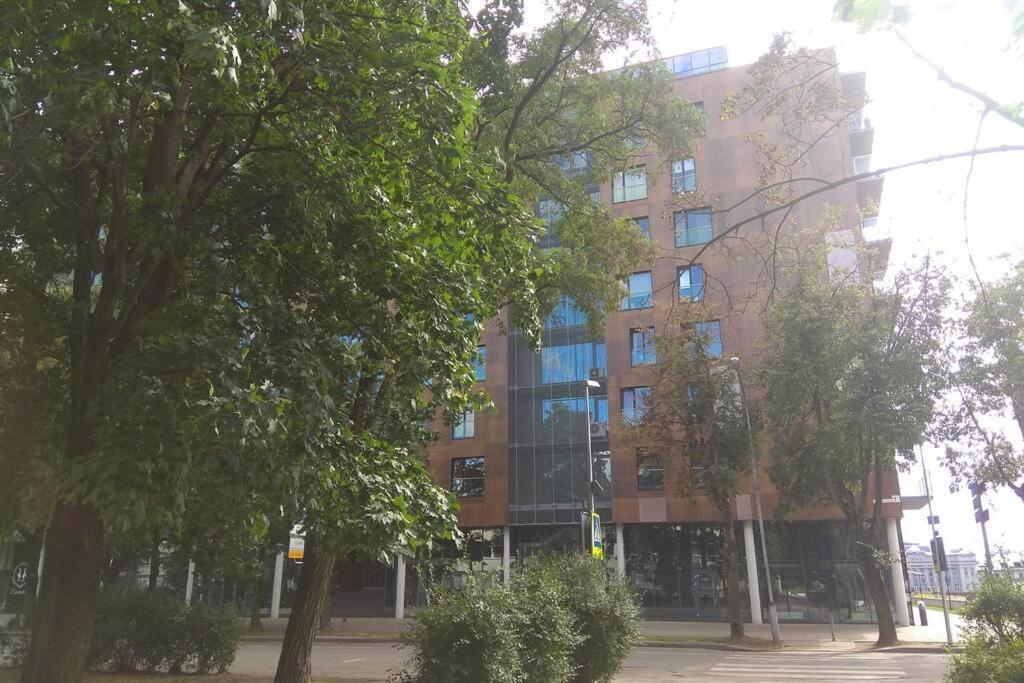 Slucko Central Studio Apartment Near River VNO Exterior photo